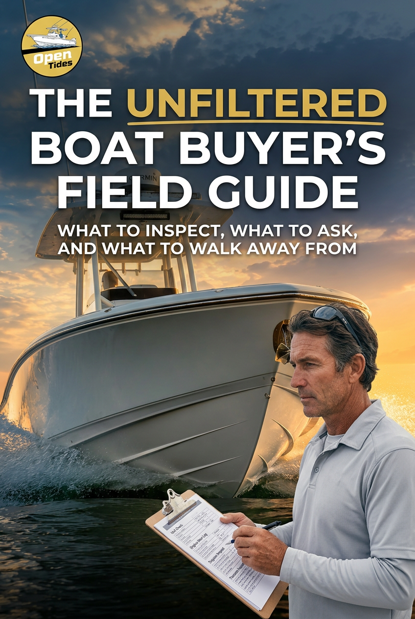 The Unfiltered Boat Buyer's Field Guide cover